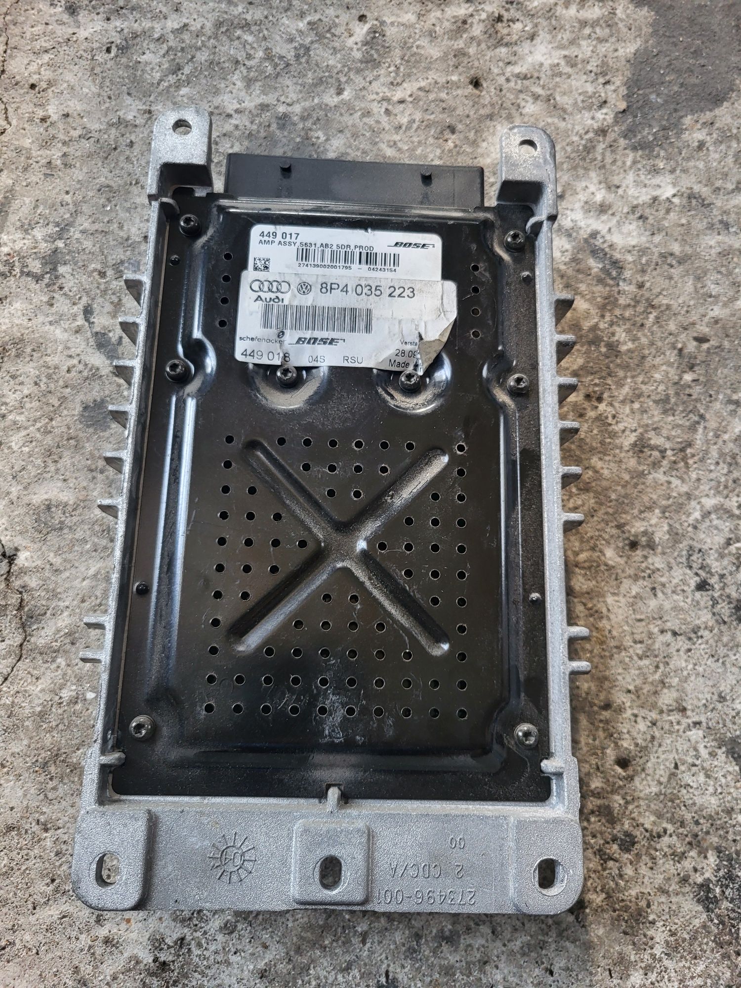 Усилвател BOSE за Audi A3 8P