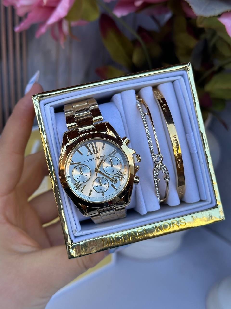 Люксовый набор , женские часы Ролекс, на подарок
