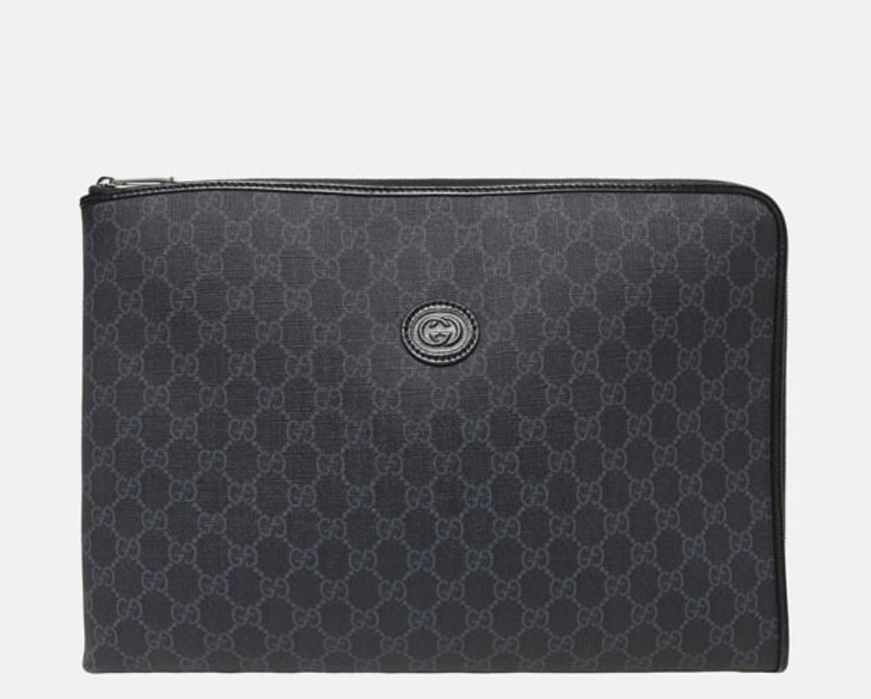 Оригинална мъжка чанта pouch bag Gucci bussines