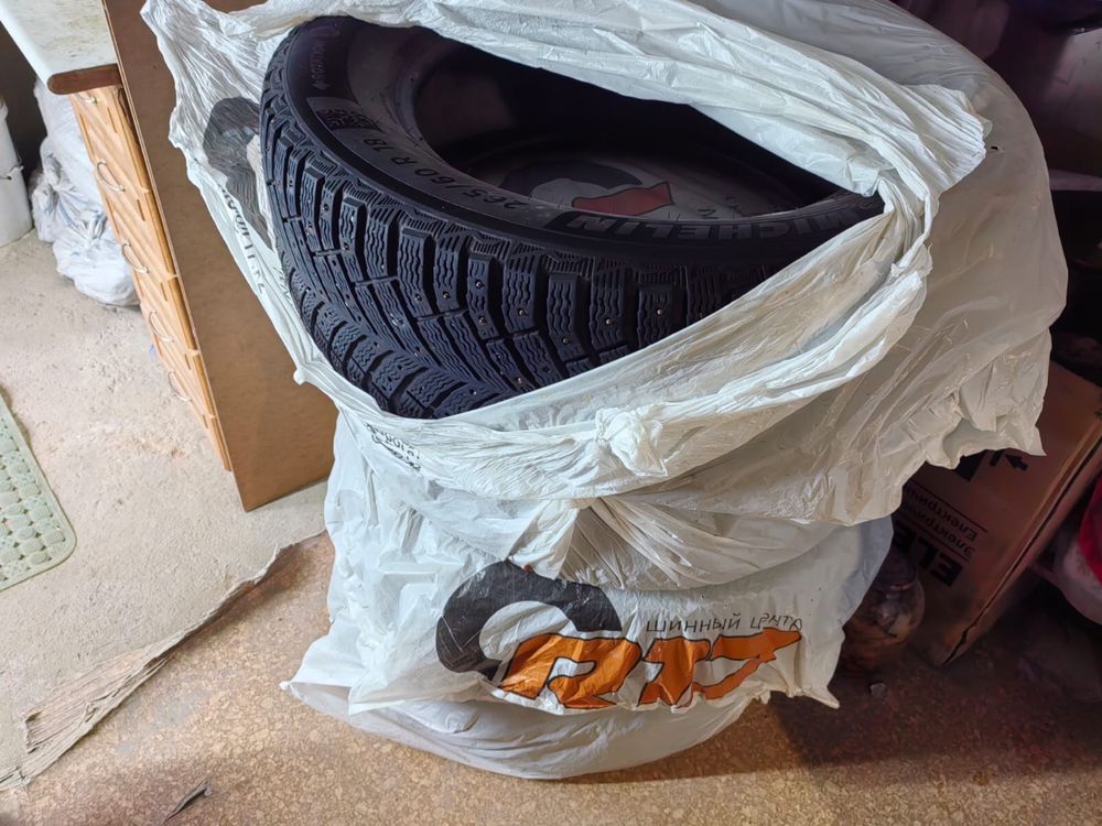 Michelin зимние шины (шипы)