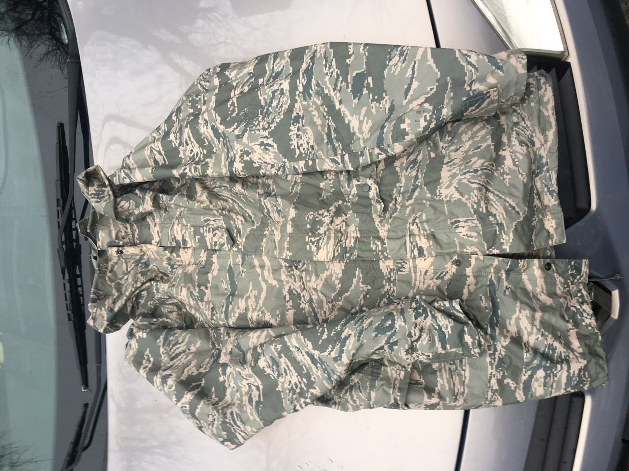 Geaca impermeabilă camuflaj air force usa parka