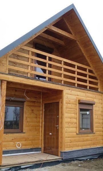 Construim cabane din lemn tip A