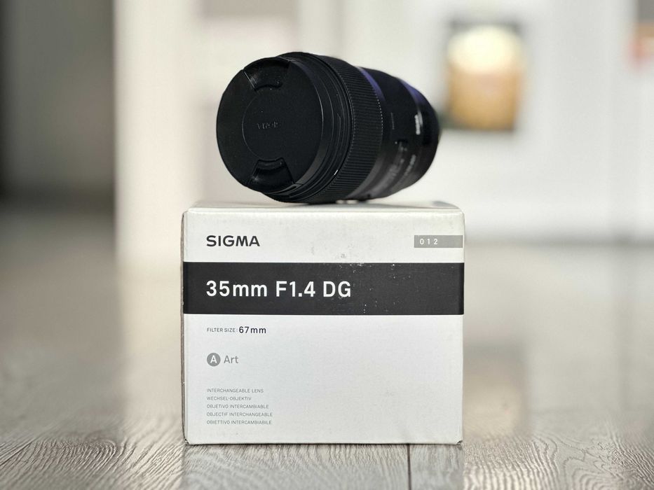 (Для Сanon EF) Объектив Sigma AF 35mm f/1.4 DG HSM Art