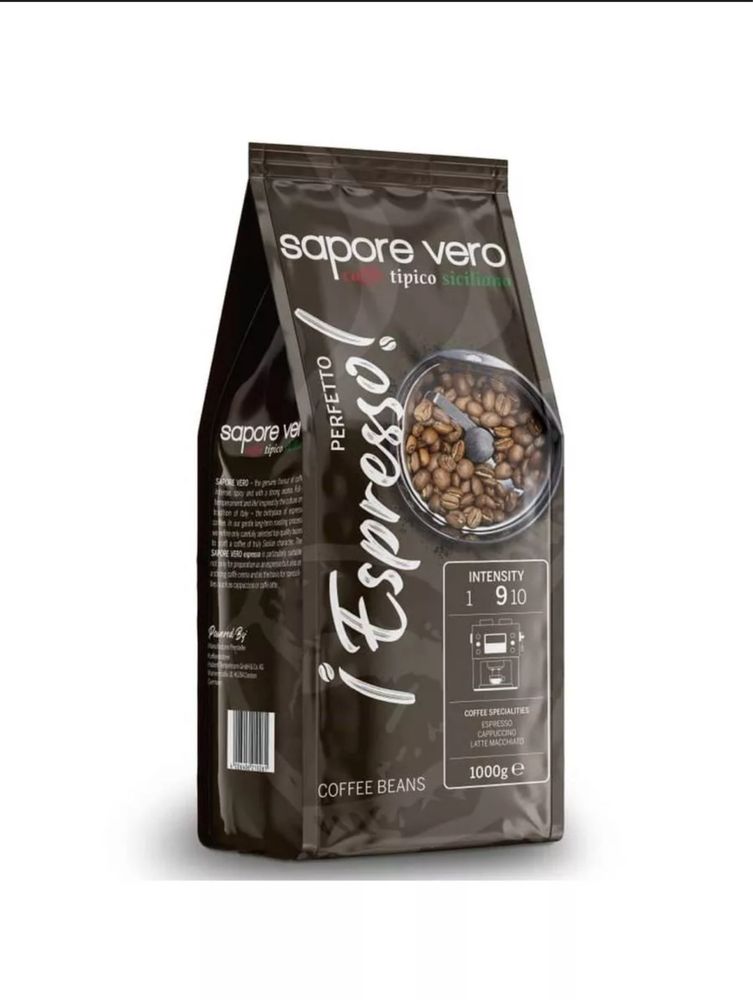 Sapore Vero › Кофе в зернах Perfetto Espresso 1 кг