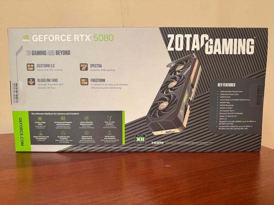 Zotac Gaming GeForce RTX 5080 Solid Core