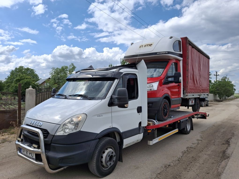 Tractari Auto ALEXANDRIA Platforma Transport utilaje Teleorman