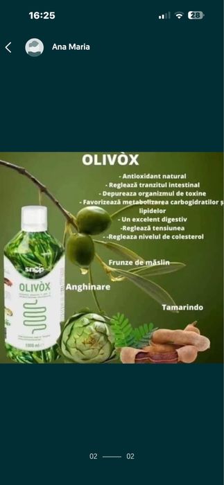 Snep Olivox(supliment alimentar)