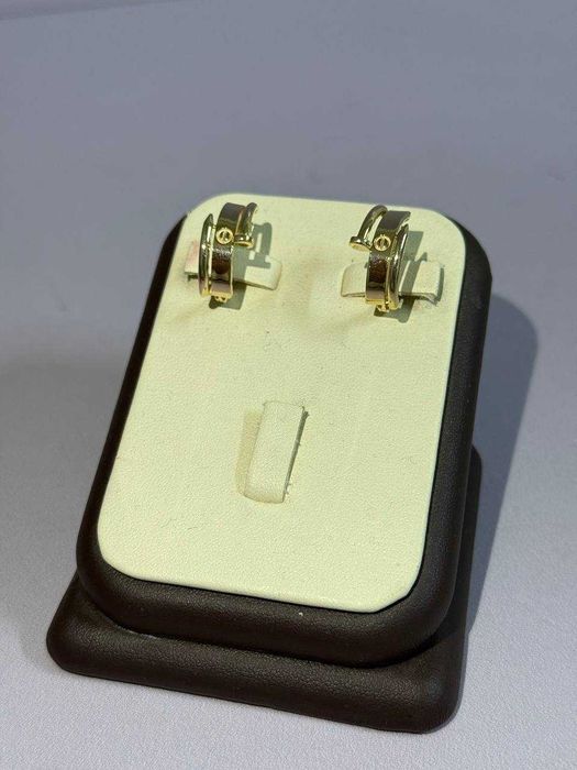 Серьги золото 585