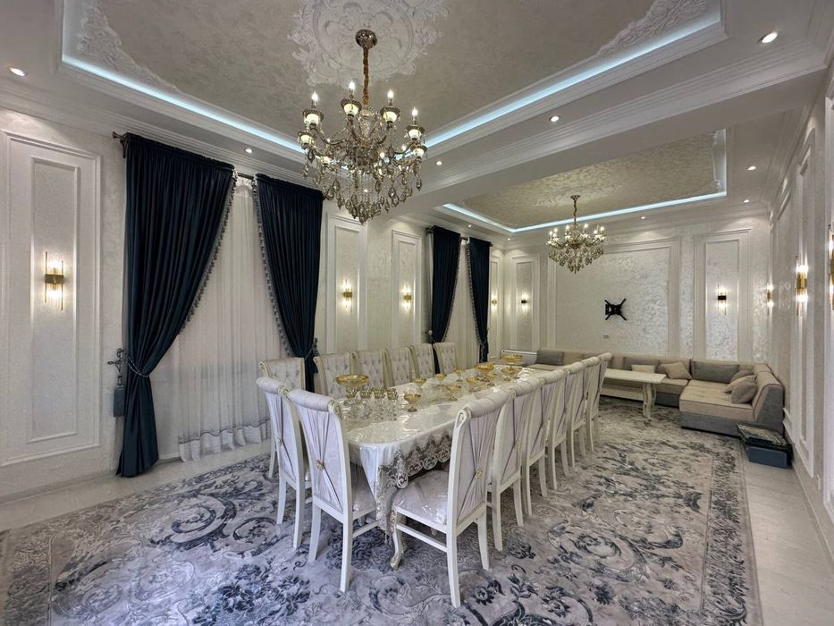 Продаётся дом вашей мечты 4 сотки на алмазарском районе 8 комнат