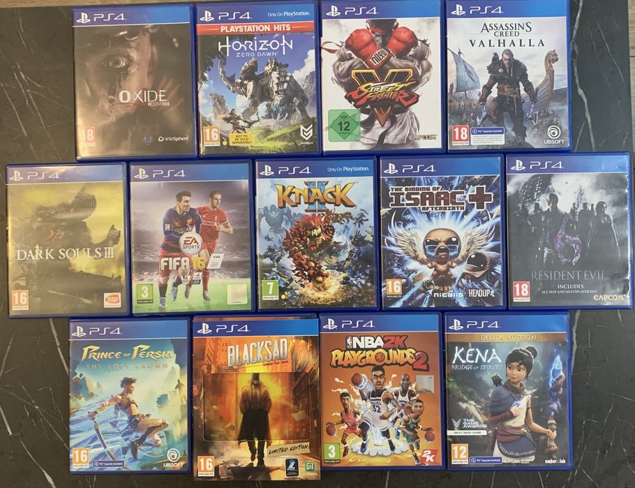 PS4 игри - 20 лв - за игра