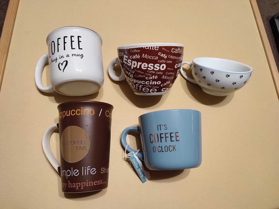 Set 5 cani de cafea