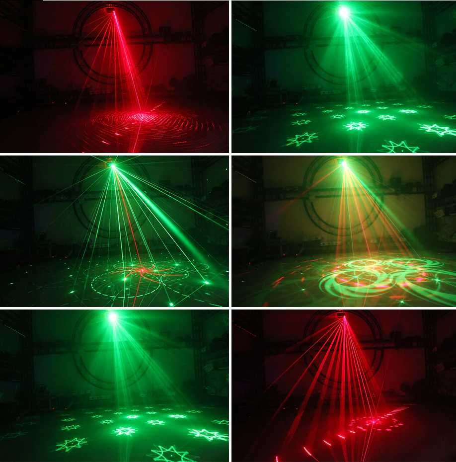 Laser ALIEN 800mw RGB Gobo Beam  Efecte Lumini DJ  Noi SIGILATE
