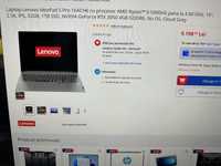 GAMING Lenovo IdeaPad 5 Pro-16"2,5K 120Hz -Ryzen 9- 32GB -RTX 3050 4GB