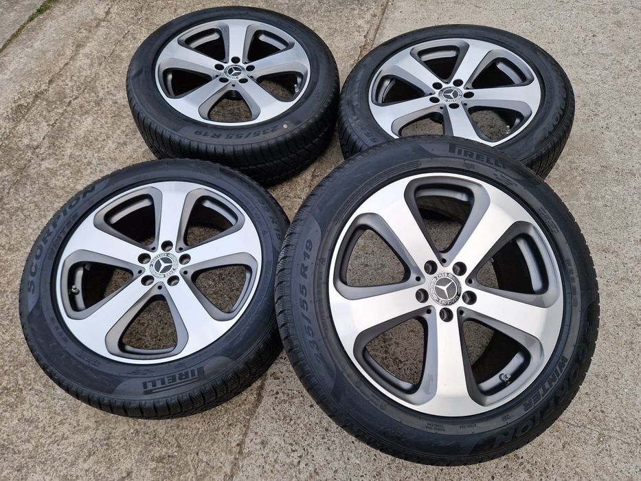 Jante Noi Bi.colore Mercedes Glc anvelope iarna Noi 235 55 19