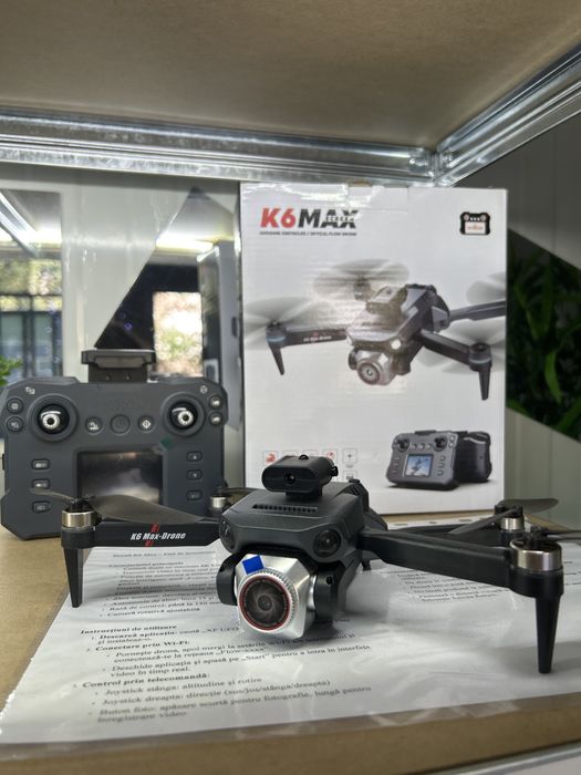 Drona K6 MAX screen cu camera 4K