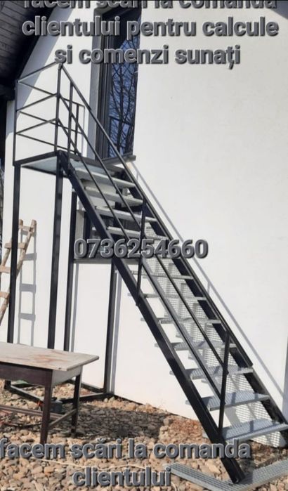 Scări de exterior si interior