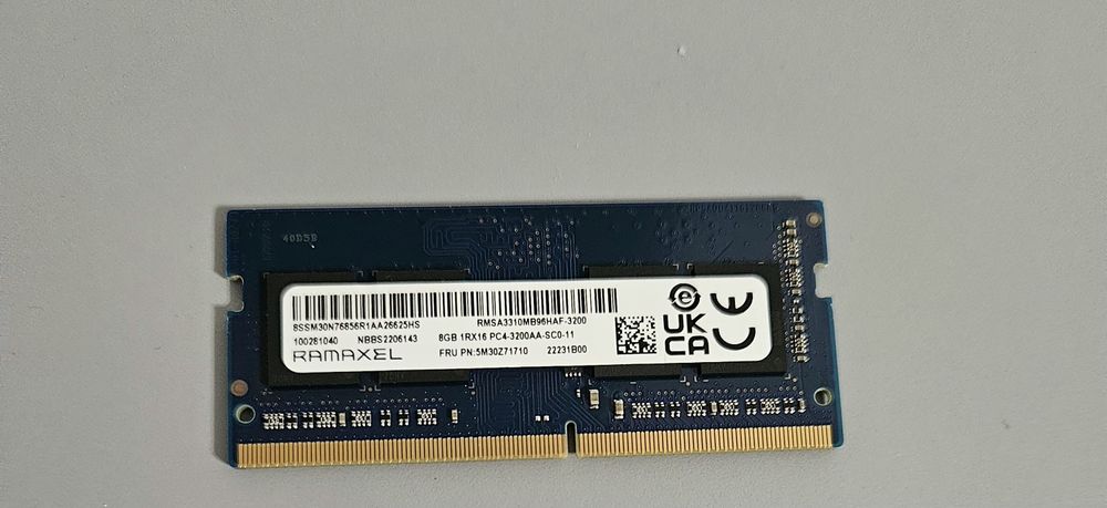RAM laptop Ramaxel 3200 Mhz (8gb)