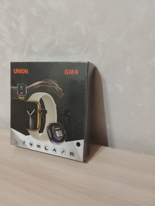 Продам смарт-часы UNION GM4 (новые, запечатанные)