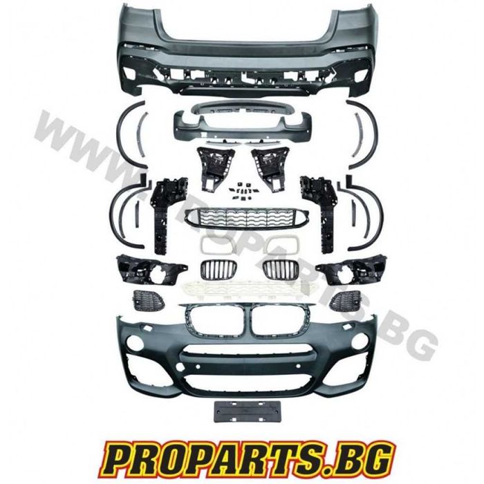 M спорт пакет за BMW X4 F25 14-18