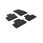Set covorase auto din cauciuc Volvo XC40 03.2018-, (Nu este compatibil la model Phev & Electric) Negru, Gledring, 4 buc.