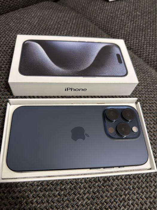 iPhone 15 Pro Blue Titanium 256GB