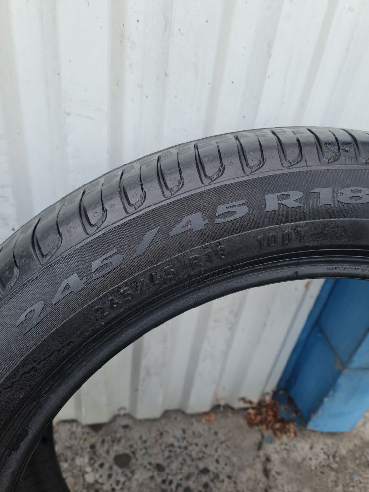 2 buc Anvelope de vara *245/45R18*Pirelli*LICHIDARE STOC*50 Lei Buc*