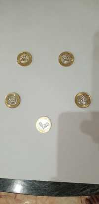 Монеты номиналом 100 тенге Сакский стиль