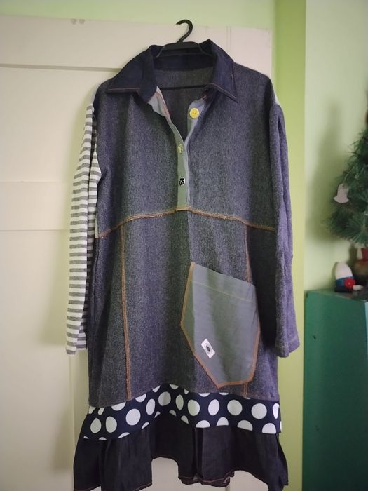 Стилна и модерна рокля-2 хл