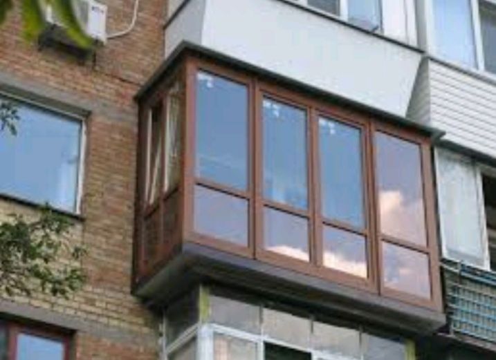 Пластиковых окна и балконы