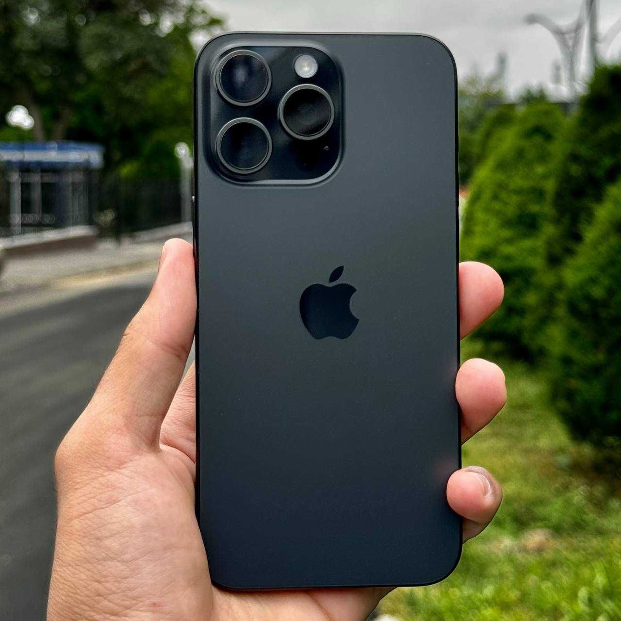 iPhone 15 Pro Max 512GB Black E-SIM halol nasiya savdoga sotiladi!