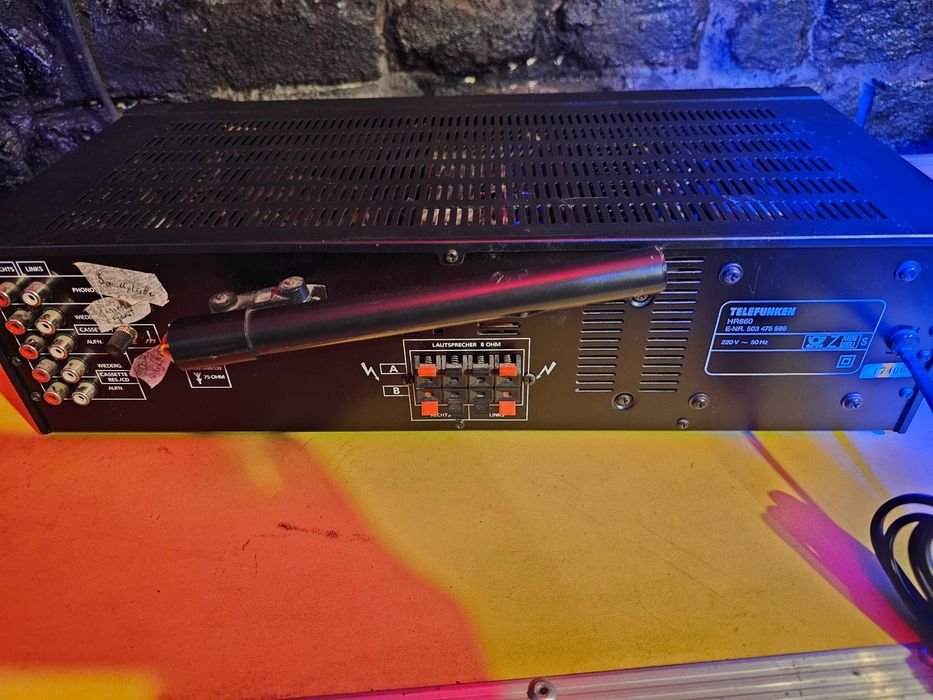 Statie Telefunken HR660 2x30W amplificator