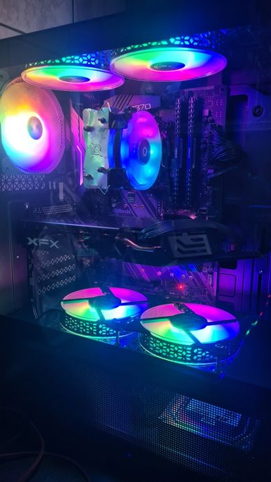 Unitate PC Gaming i7 8700 video 8GB RX 580 16GB RAM SSD