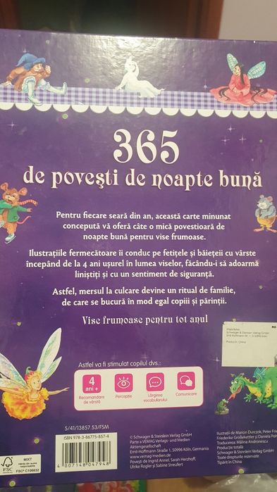 Carte cu 365 de povesti