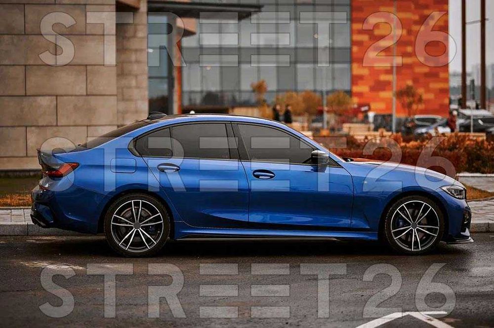 Extensii Praguri Laterale BMW Seria 3 G20 G21 M Sport Negru Lucios