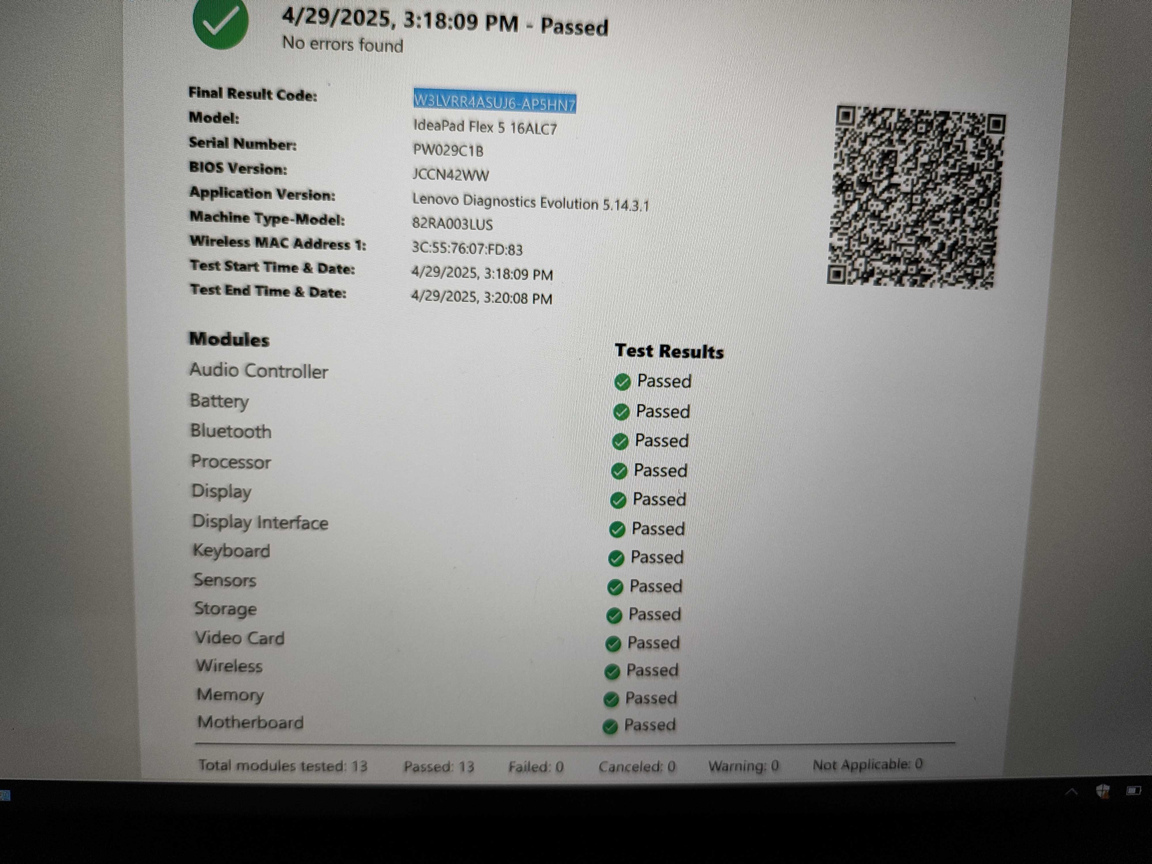 Lenovo Flex 5 16ALC7 R-7 5700U/8/256/FHD+/IPS/TouchScreen/16.0