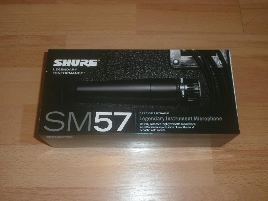 Microfon Shure SM57 pentru instrumente muzicale