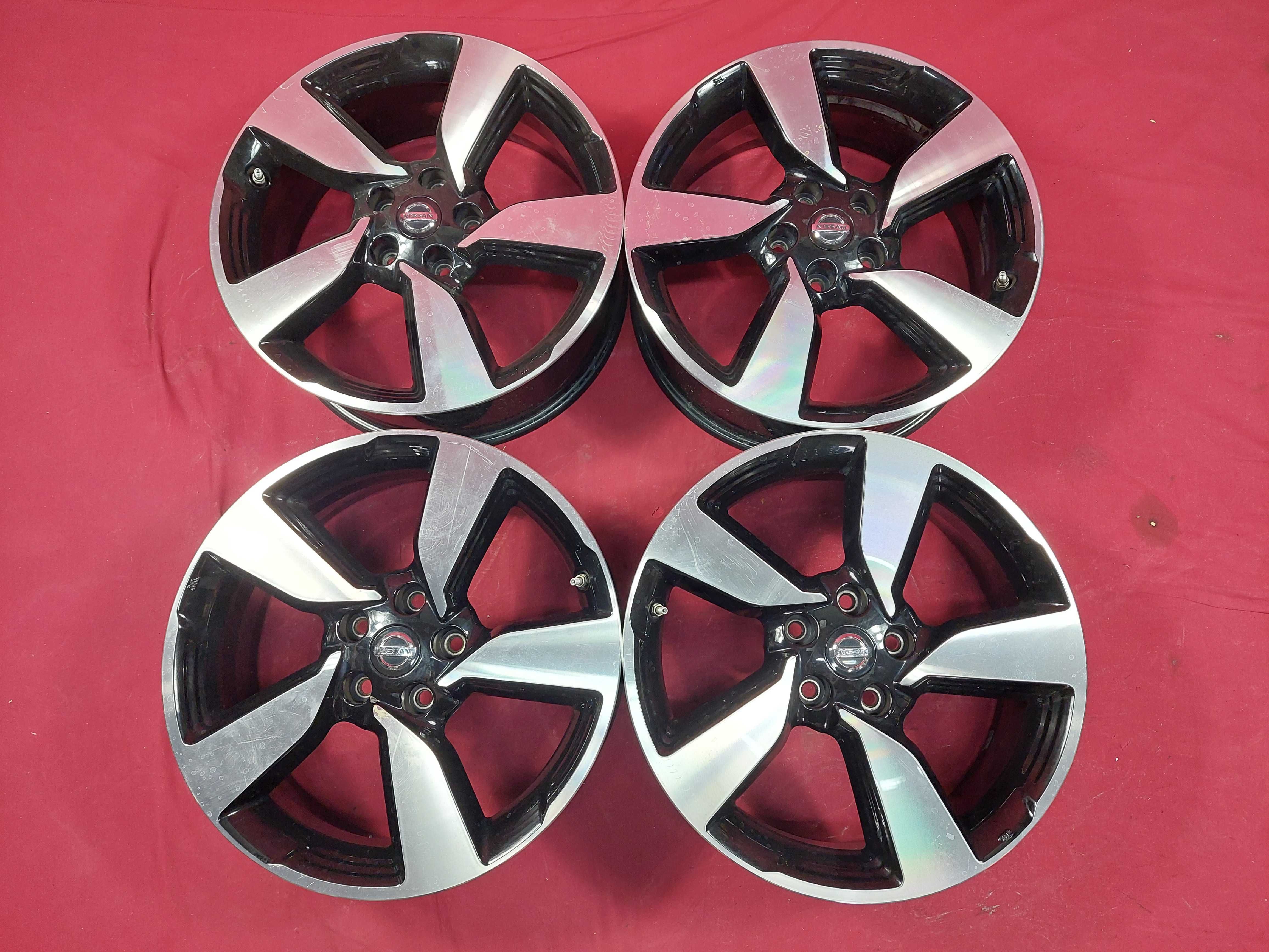 Jante Aliaj 5x114.3 18'' - OEM Nissan Quasquai Juke X-Trail + Senzori