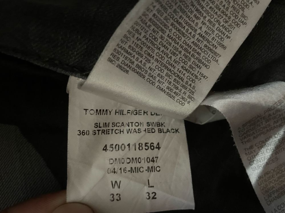 Tommy Hilfiger Scanton Slim Fit Grey W33 L32