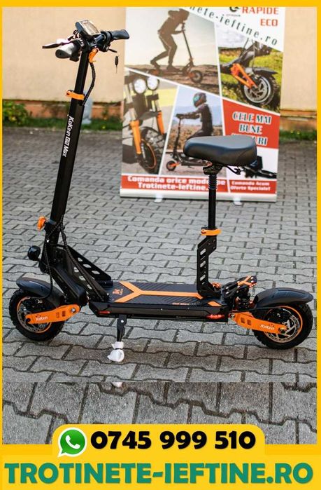 Noua: Trotineta Electrica KuKirin G2 MAX, Garantie, Sigilata