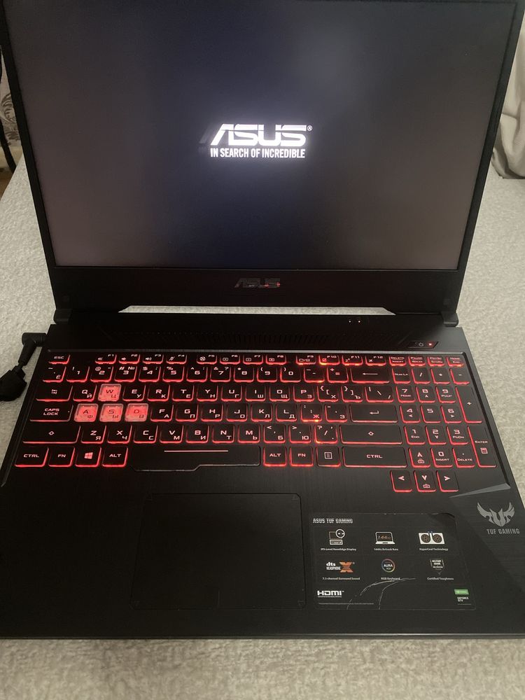 Asus Tuf gaming ноутбук