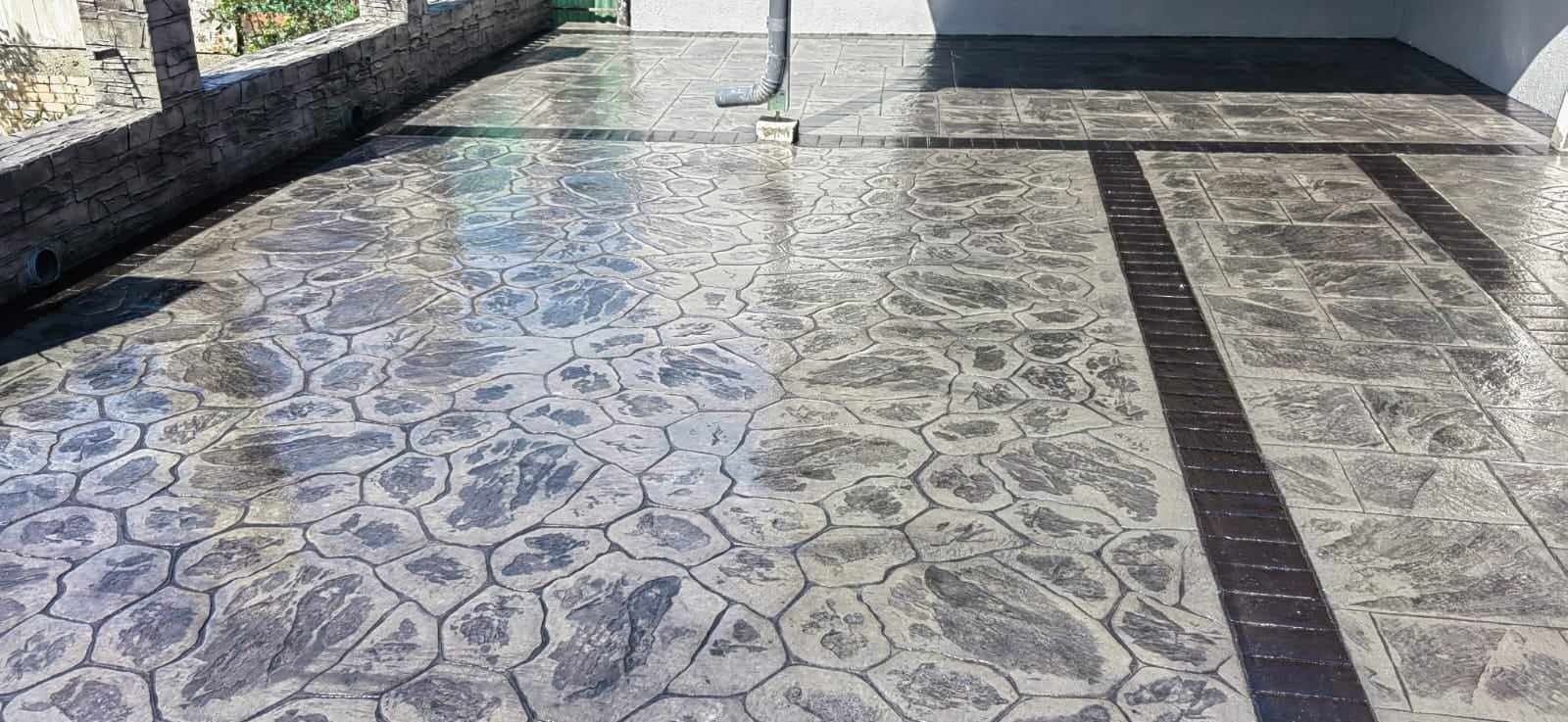 Execut beton amprentat