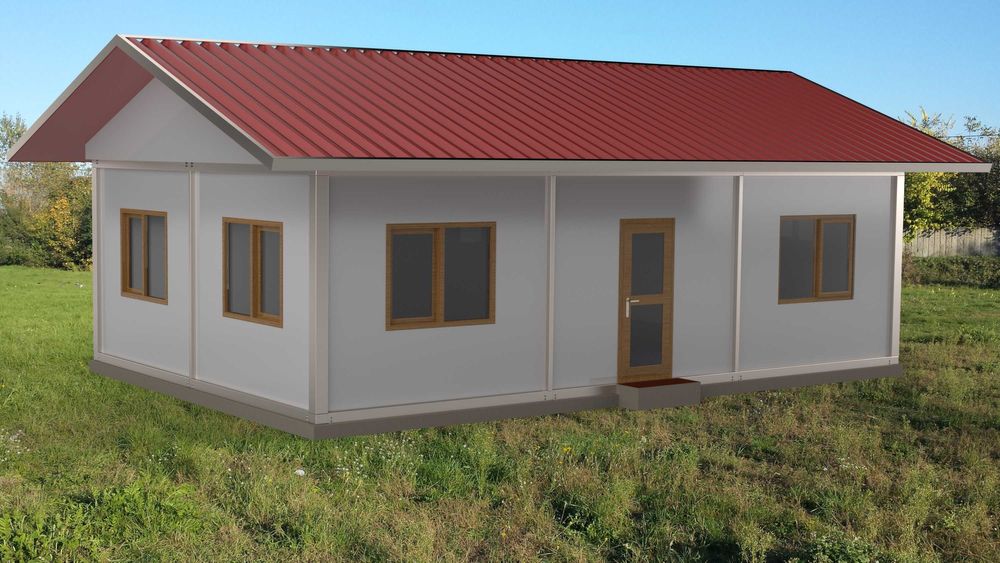 Acoperisuri, case, pentru gradini si livezi