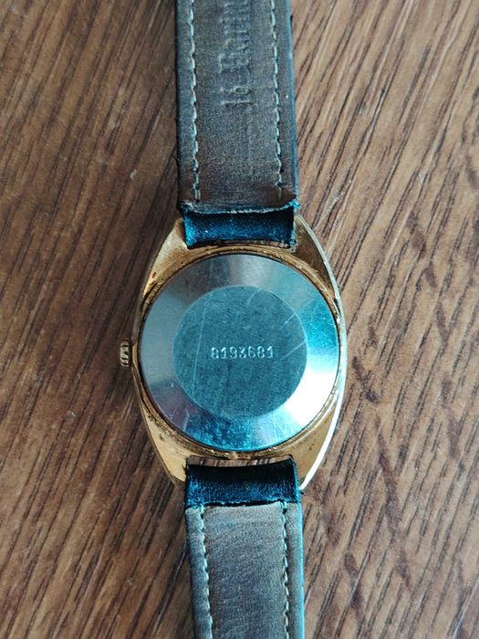 Ceas vintage Zarea, placat cu au 10 microni