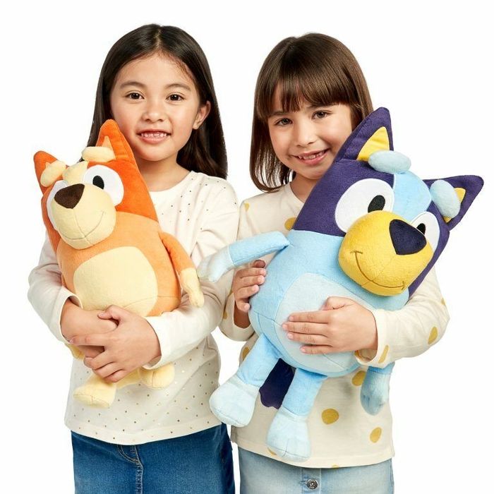 Плюшена играчка Bluey Bingo 40cm, Блуи и Бинго плюшени играчки
