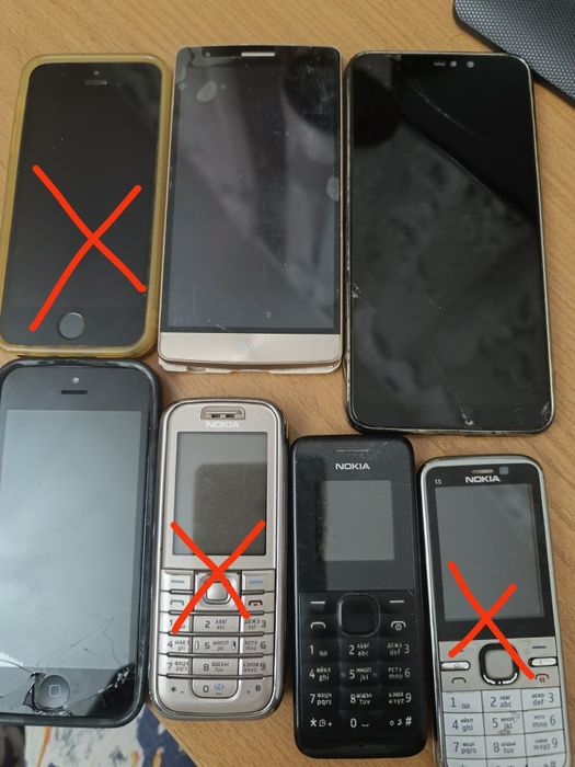 Телефоны на запчасти