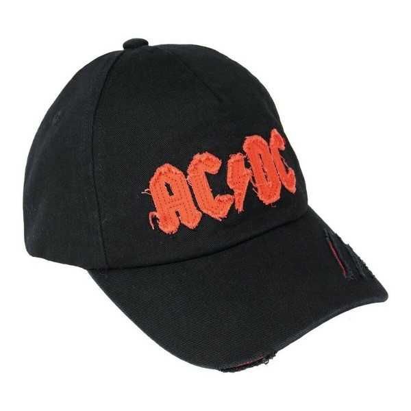 Sapca adulti AC/DC 58 cm Negru Rosu