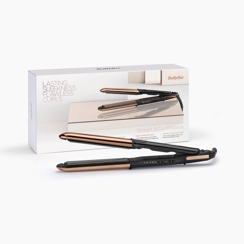 Преса за коса BaByliss 2в1 – Изправяне и Къдрене + ПОДАРЪЦИ