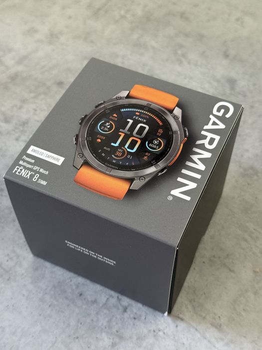 Ceas Garmin fēnix® 8 – 51 mm, AMOLED, Sapphire, Titan