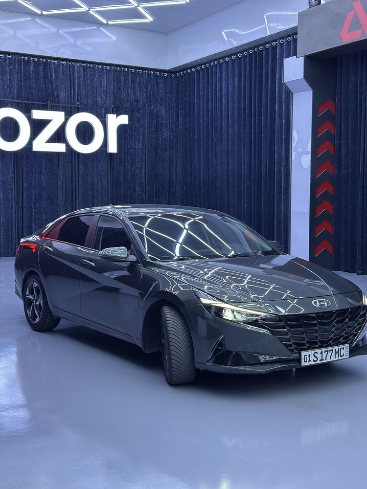 Hyundai Elantra 2021 Amazon Gray