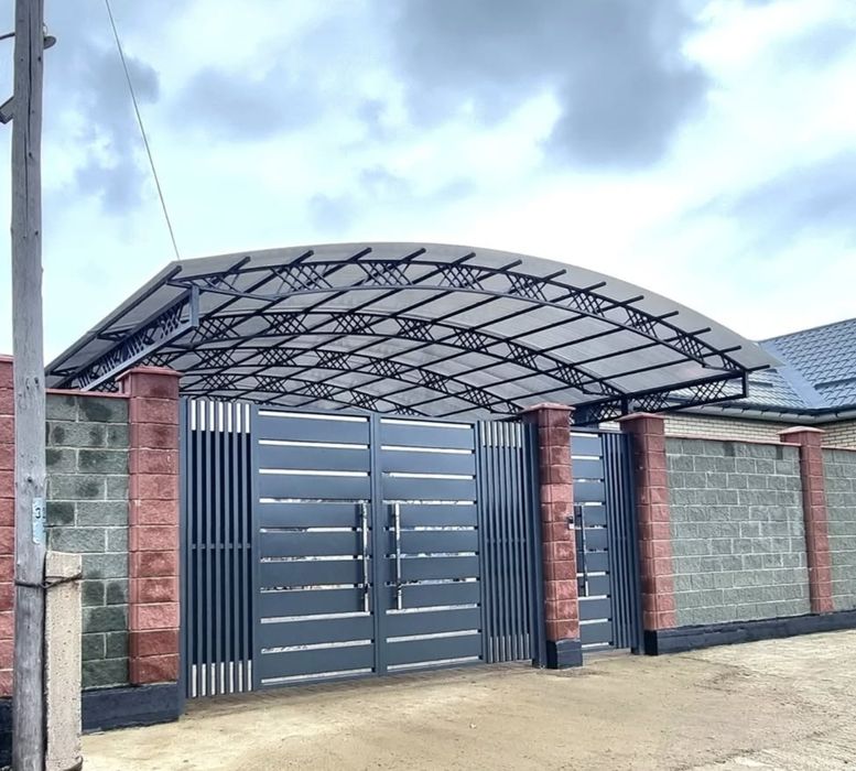 Кованые  ворота  навесы мангалы перила козырьки автонавесы